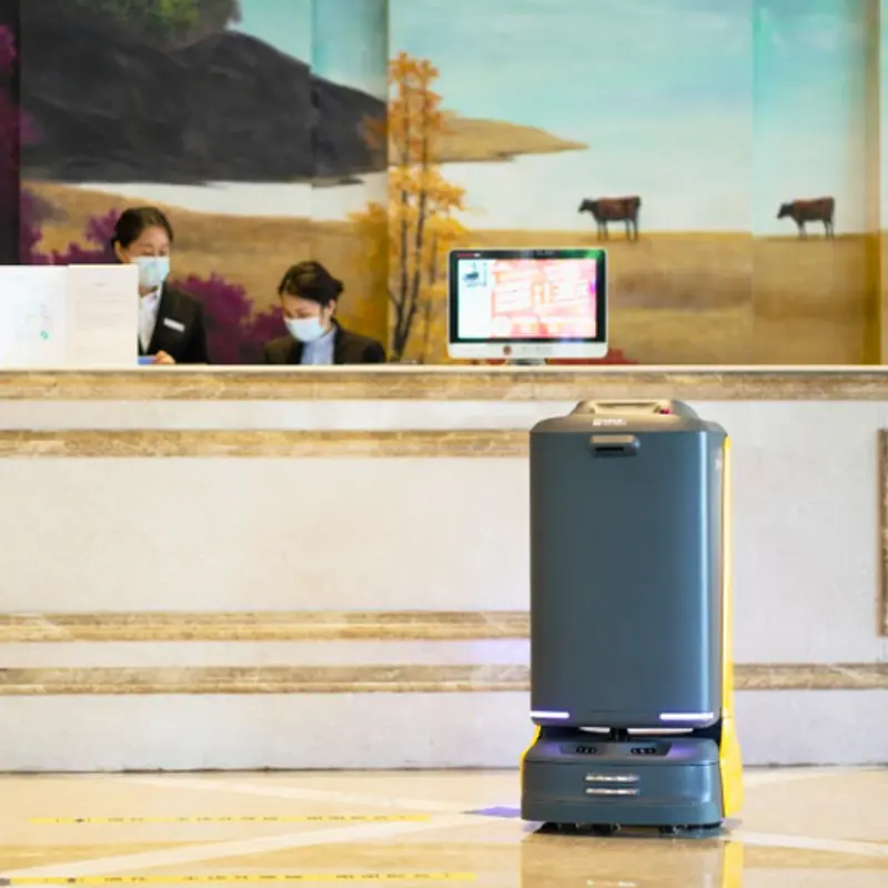 FlashBot หุ่นยนต์ขนสัมภาระและส่งของ