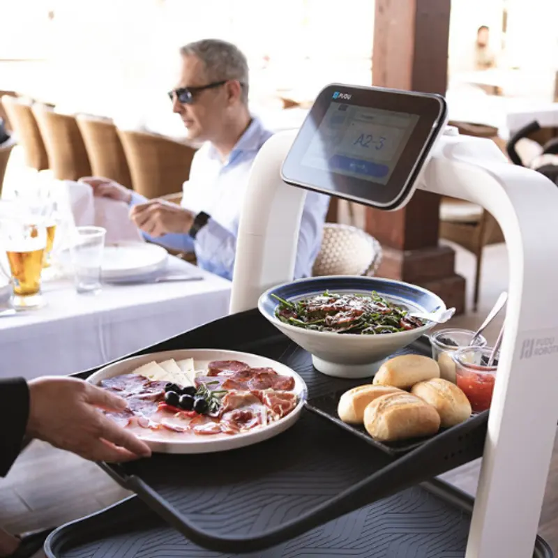 PuduBot2 หุ่นยนต์เสิร์ฟอาหาร