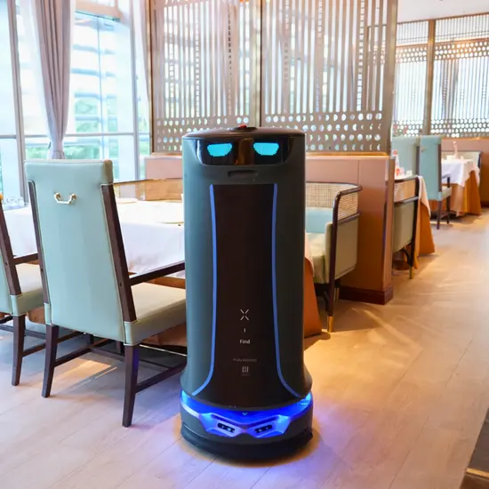 หุ่นยนต์ส่งของ/เก็บภาชนะ รุ่น HolaBot