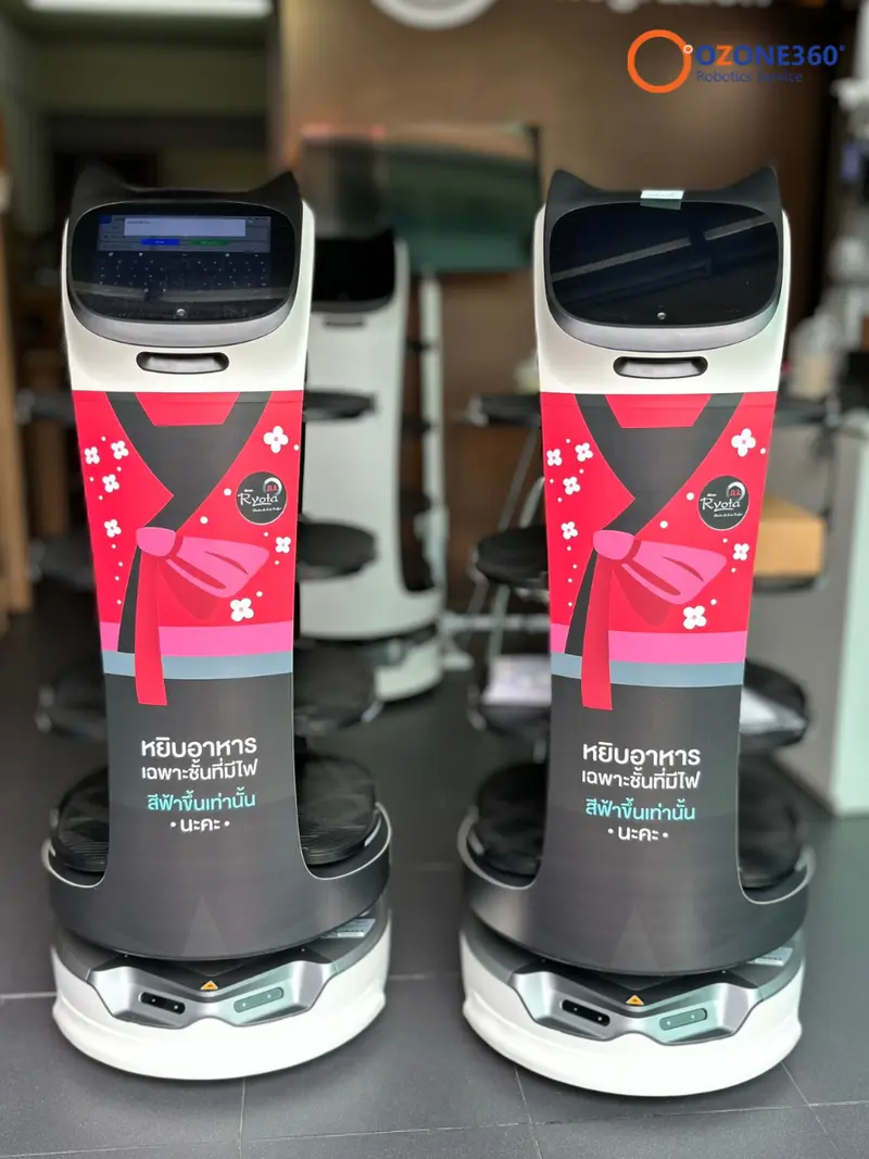 BellaBot หุ่นยนต์เสิร์ฟอาหารพรีเมี่ยม