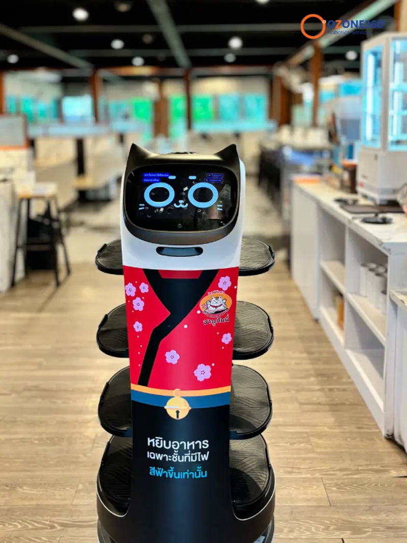 BellaBot หุ่นยนต์เสิร์ฟอาหารพรีเมี่ยม