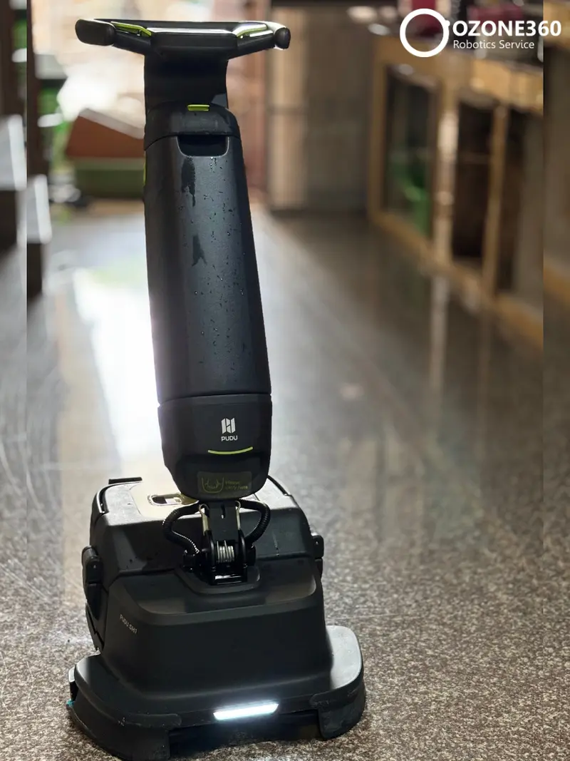 PuduSH1 นวัตกรรมเครื่องขัดพื้นแบบตั้งตรง