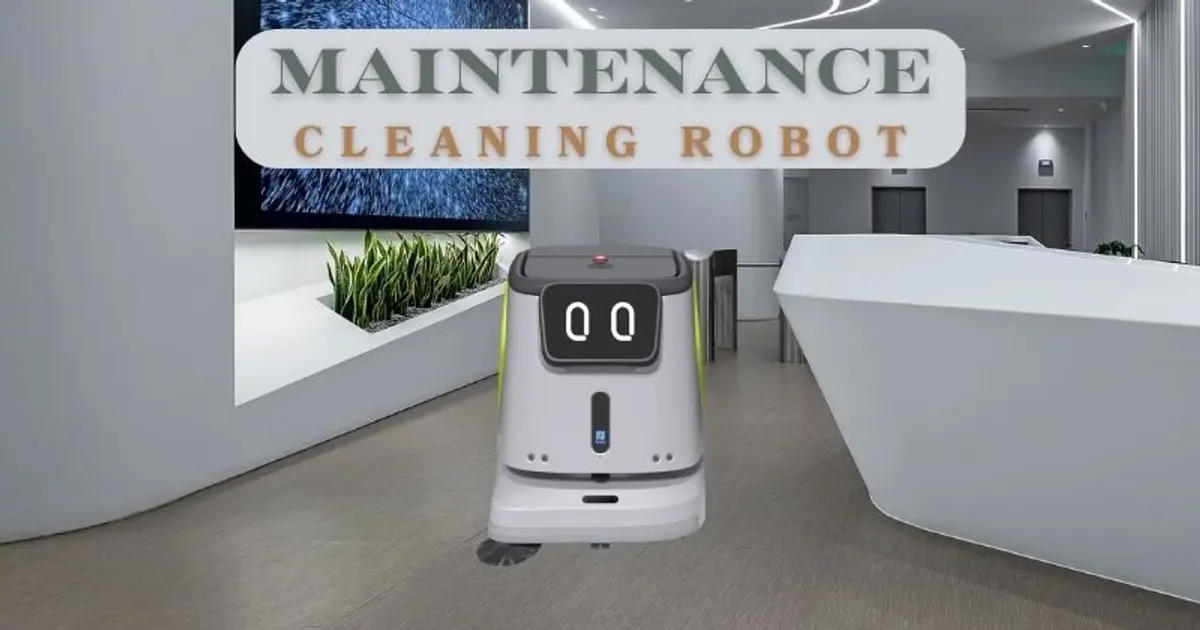 การบำรุงรักษาหุ่นยนต์ทำความสะอาด Pudu CC1