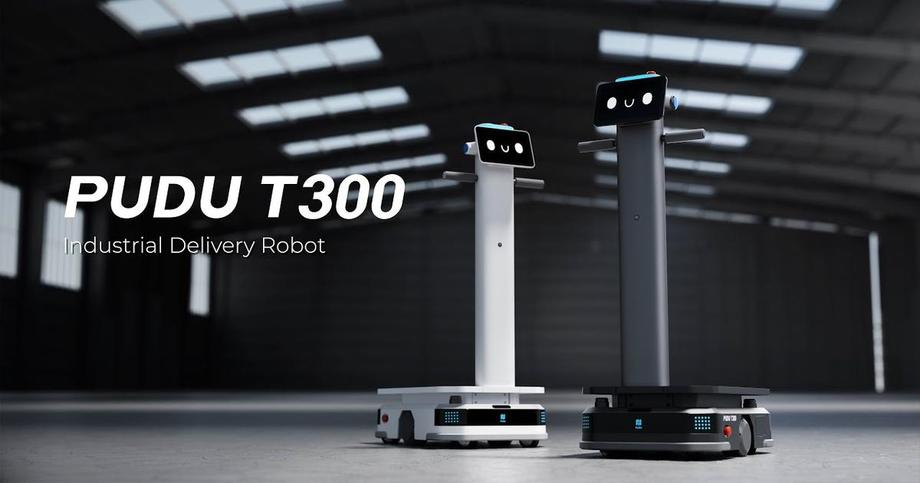 หุ่นยนต์ส่งของในโรงงาน by ozone360robotics