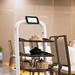 หุ่นยนต์เสิร์ฟอาหารและส่งของ รุ่น PuduBot2