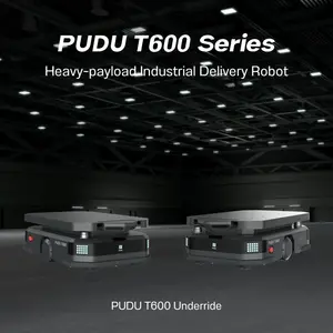 หุ่นยนต์ส่งของในโรงงานและคลังสินค้า Pudu T600 Underride