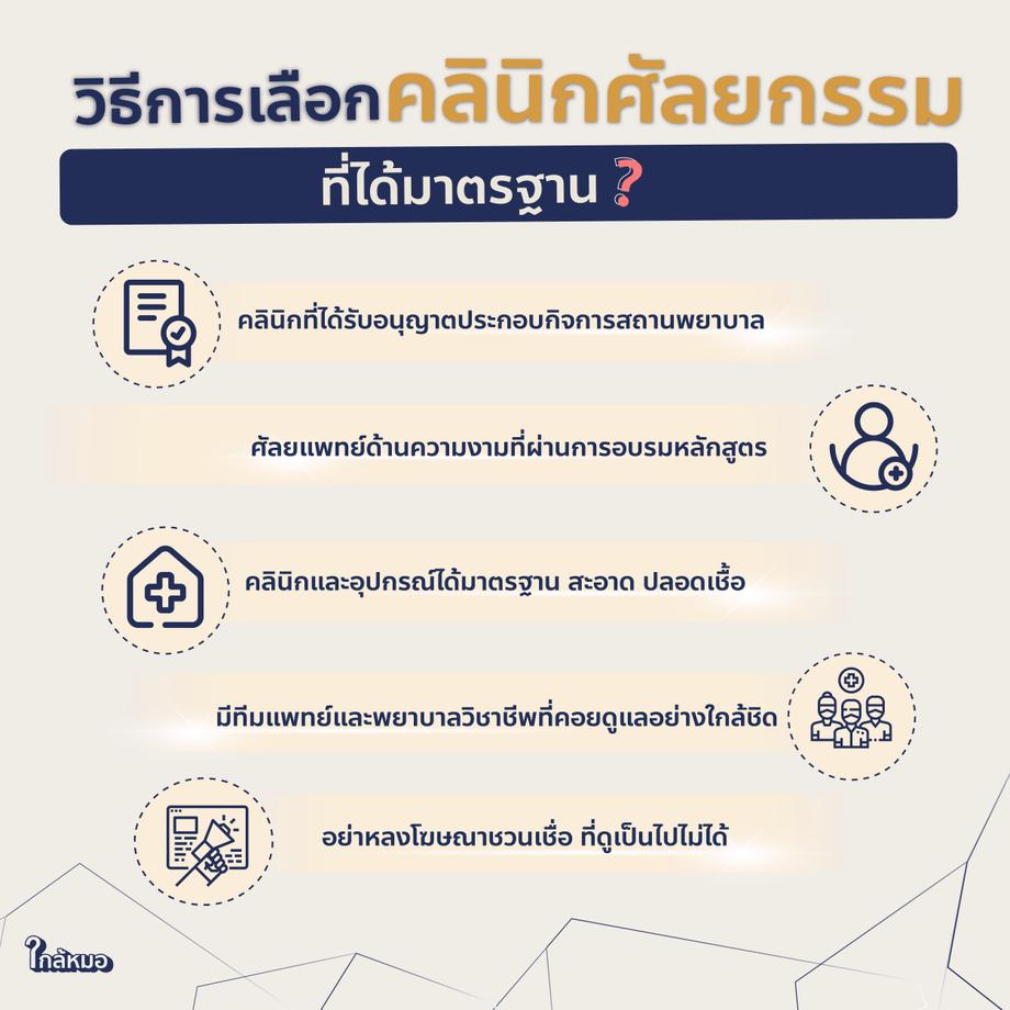 คลินิกศัลยกรรม