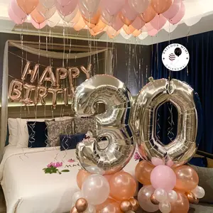 ลูกโป่งเซอร์ไพรส์คนพิเศษใช้ตกแต่งห้อง ไม่ว่าจะงานวันเกิด วันครบรอบ สุดเริ่ด ด้วยลูกโป่ง Room Decor