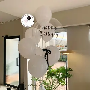 ลูกโป่งวันเกิดชุดคลาสสิค ช่อลูกโป่งใช้ได้ทุกงาน เป็นของขวัญก็เริ่ด ดูดีมีสไตล์ พร็อพถ่ายรูปสวย