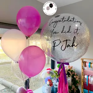 ชุดลูกโป่งสำหรับการแสดงความยินดี Congratulations Balloon แสดงความยินดีในโอกาสต่างๆ รับปริญญา เป็นต้น