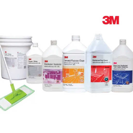 ผลิตภัณฑ์ทำความสะอาดและดูแลพื้น 3M