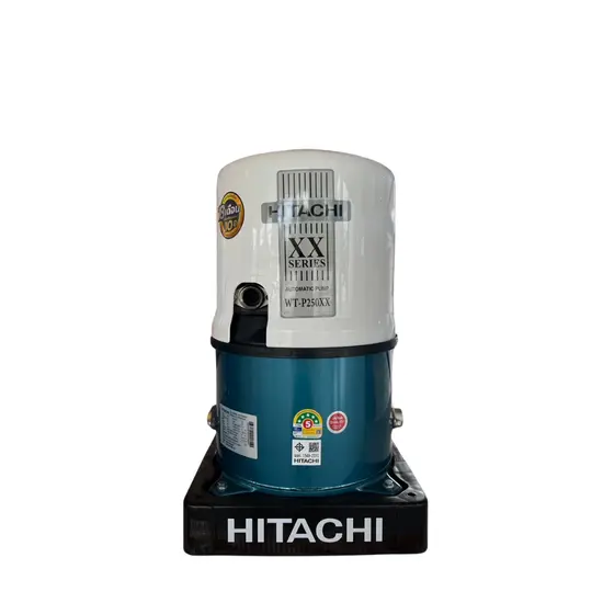 ปั๊มอัตโนมัติถังกลม  1" HITACHI WT-P250 XX 250W