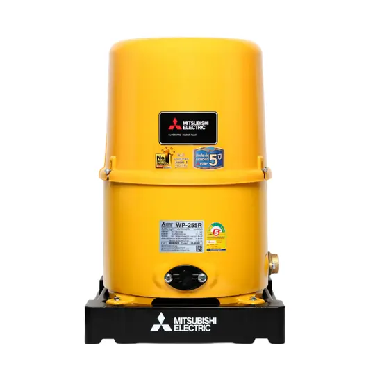 ปั๊มอัตโนมัติถังกลม 1" MITSUBISHI WP-255 R 250W
