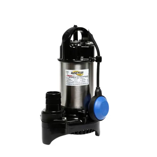 ปั๊มแช่ 2" STL SUPER PUMP SSP-405 SA สแตนเลส มีลูกลอย ปั๊มแช่ 2" STL SUPER PUMP SSP-405 SA สแตนเลส มีลูกลอย