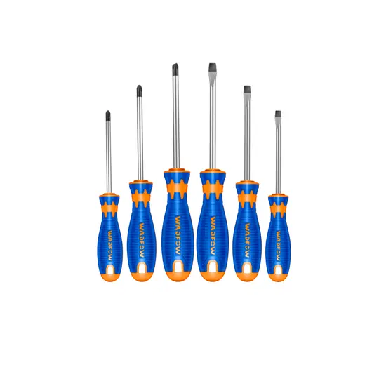 ชุดไขควง 6 ชิ้น ด้ามยาว 100 ซม. WADFOW CR-V WSS1206