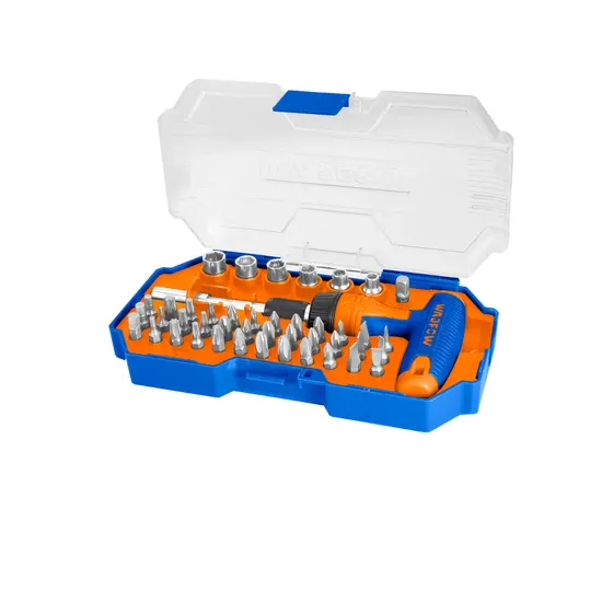 ชุดไขควง 45 ชิ้น WADFOW CR-V WSS8B45