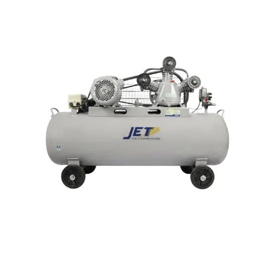 ปั๊มลมสายพาน 200L 3HP JET รุ่น FALCON-33200M + มอเตอร์ 4HP 220V