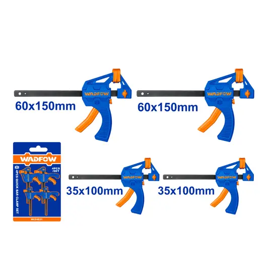ชุดปากกาจับงาน ชนิดมือกด 4 ชิ้น (4"+6") WADFOW WCZ4E21
