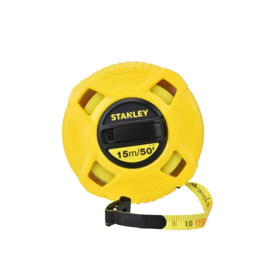 เทปวัดสายอ่อน/ไฟเบอร์ ขนาด 15 ม. STANLEYv