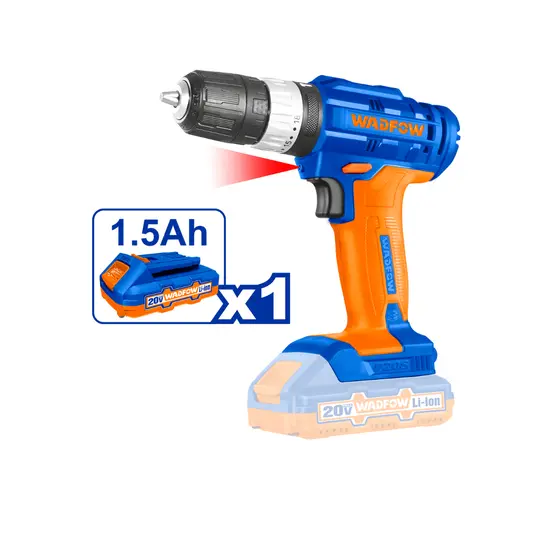 สว่านไขควงกระแทกไร้สาย 2 in 1 WADFOW WCDB21