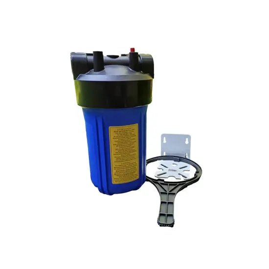 กระบอกกรองน้ำ Housing BIG BLUE 10" ยี่ห้อ AQUATEK ท่อ 1" (ครบชุด 6 pcs/Box) กระบอกกรองน้ำ Housing BIG BLUE 10" ยี่ห้อ AQUATEK ท่อ 1" (ครบชุด 6 pcs/Box)