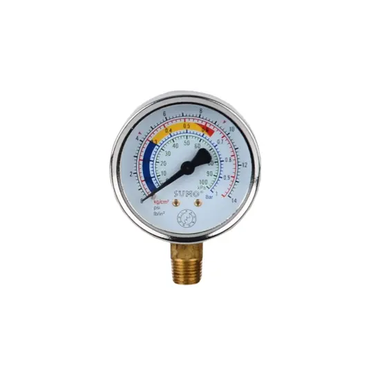 เกย์วัดแรงดัน 2 1/2'' SUMO 7 BAR/100 PSI เกย์วัดแรงดัน 2 1/2'' SUMO 7 BAR/100 PSI