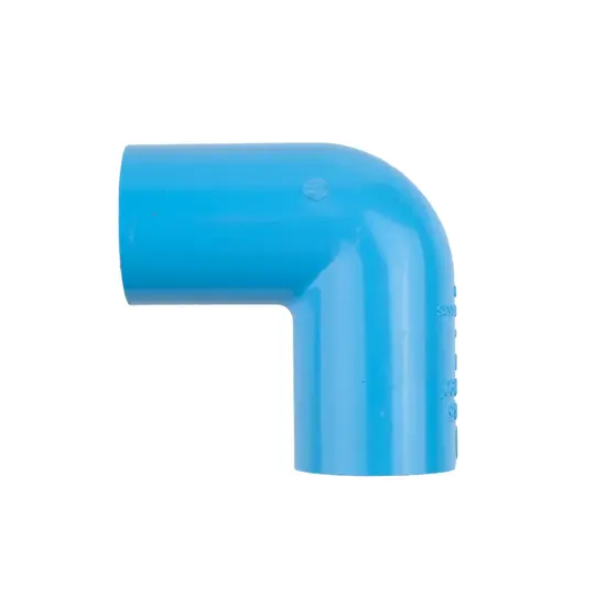 ข้องอ 90 1 1/4'' ฟ้า 13.5  น/ท