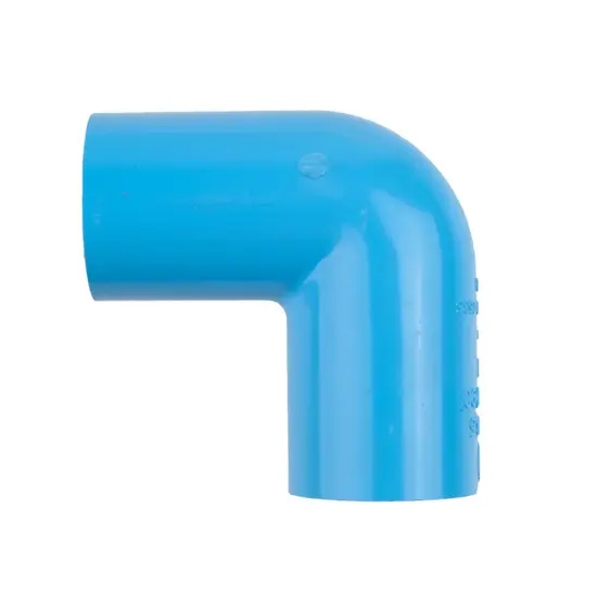 ข้องอ 90 1 1/2'' ฟ้า 13.5  น/ท