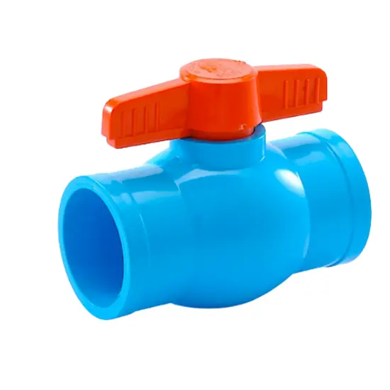 บอลวาวล์ PVC 4''  TTC #VM-913S ( แบบสวม)