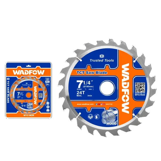 ใบเลื่อยวงเดือน WADFOW 24T 7" WTC1K04