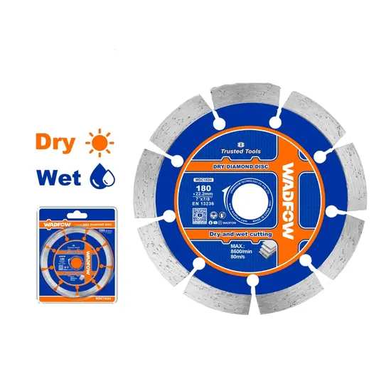 ใบตัดเพชร แบบแห้ง WADFOW 7" WDC1K04