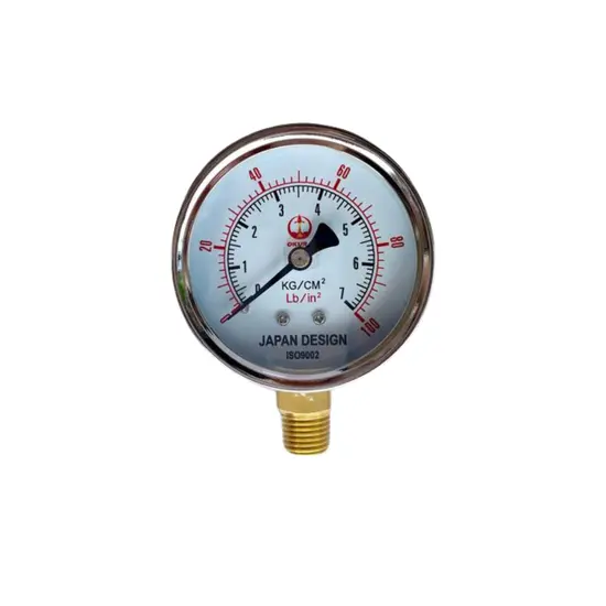 เกย์วัดน้ำมัน OKURA 2 1/2" 100 ปอนด์ (7 KG.)