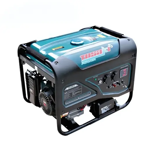 เครื่องปั่นไฟ เบนซิน 6 KW TOSAKI TGG8001K  (รุ่นใหม่หน้าปัดดิจิตอล) เครื่องปั่นไฟ เบนซิน 6 KW TOSAKI TGG8001K  (รุ่นใหม่หน้าปัดดิจิตอล)