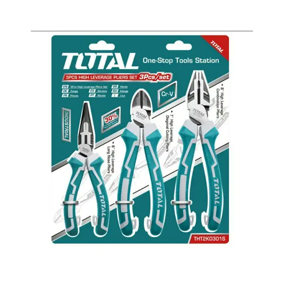 คีม 3ตัวชุด TOTAL THT 2K0301S