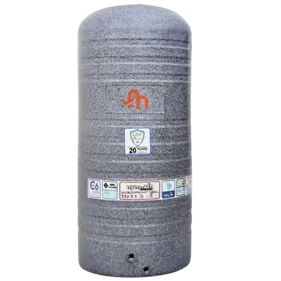 ถังน้ำเกรนิตทรายเทา 750 ลิตร