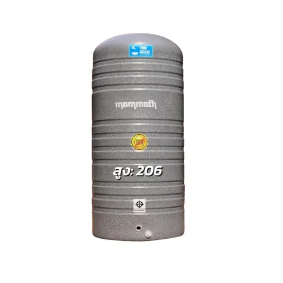 ถังน้ำแกรนิตทรายเทา 2000 ลิตร