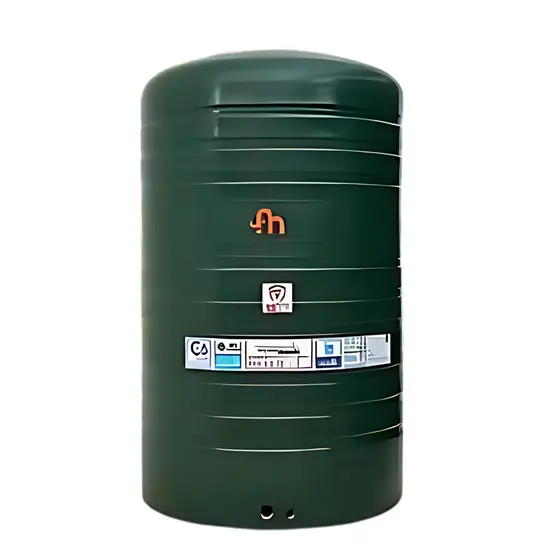 ถังน้ำสีเขียวอเมซอล 2000 ลิตร