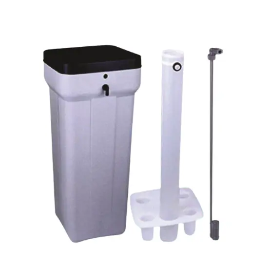 ถังเกลือ สีครีม 100 ลิตร ลูกลอยธรรมดา ถังเกลือ สีครีม 100 ลิตร ลูกลอยธรรมดา