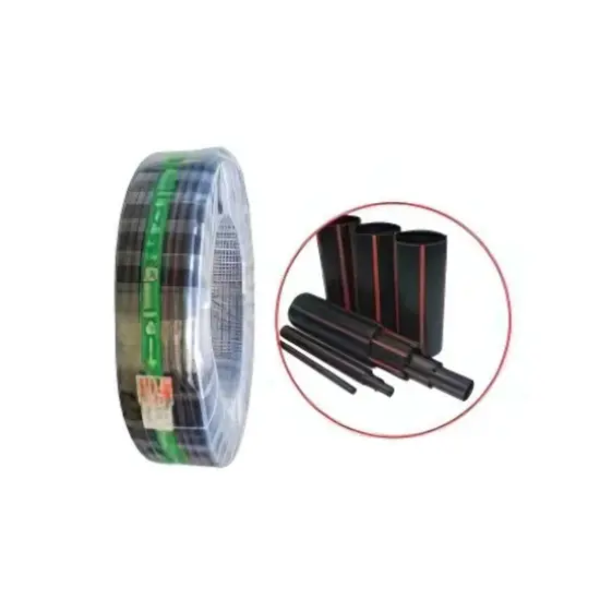 ท่อ HDPE PN4 (คาดส้ม) 3/4"