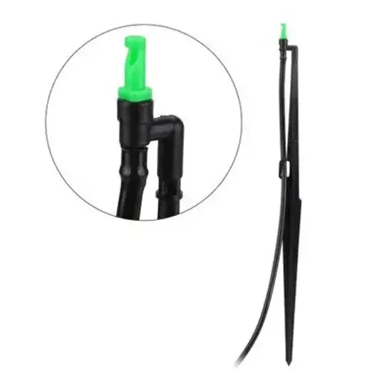 หัวฉีดเจ็ทยาว + ขาปัก + สายไมโคร