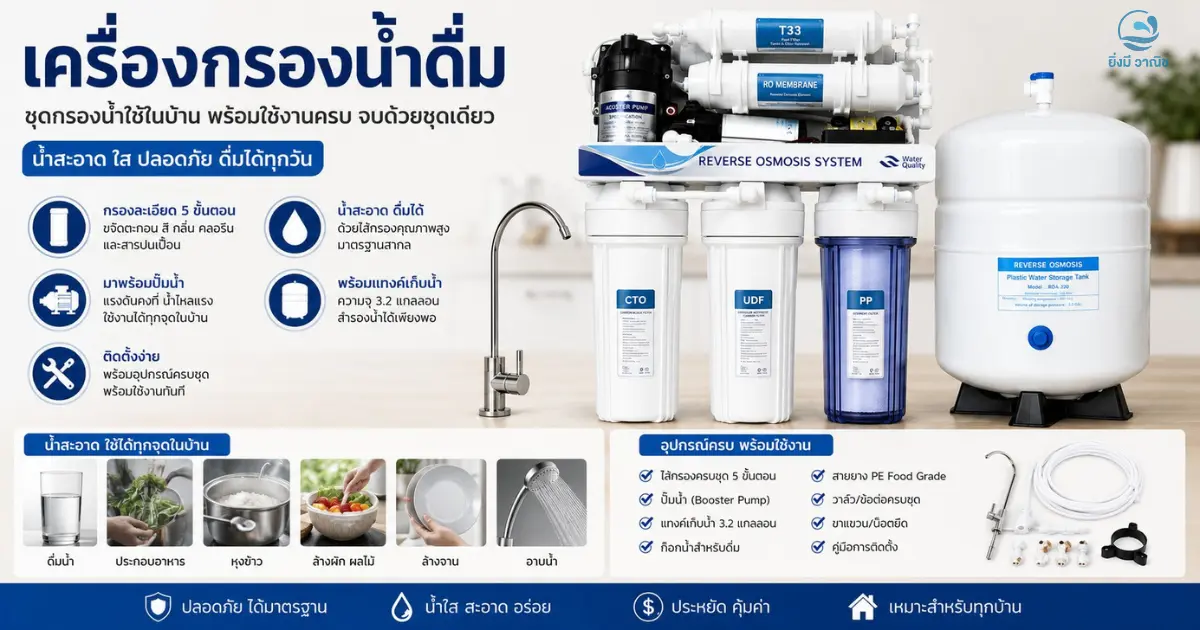เครื่องกรองน้ำดื่ม