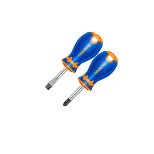 ชุดไขควง 2 ชิ้น ด้ามยาว 3.8 ซม. WADFOW CR-V WSS1202