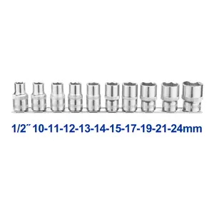 ชุดลูกบล็อก 10 ชิ้น 1/2″ WADFOW CR-V WST2410