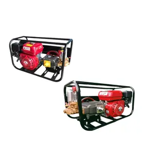 เครื่องพ่นยา 3 สูบ ออโต้ BLACK BULL (กระทิงดำ) + มอเตอร์ 3 HP 2 สาย 