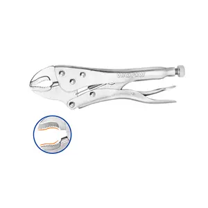 คีมล็อค ปากโค้ง 7″ WADFOW WLP1C07