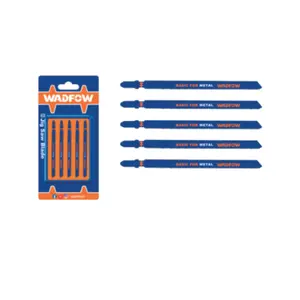 ใบเลื่อยจิ๊กซอสำหรับเหล็ก WADFOW 110mm 21TPI WJB318A