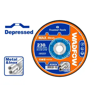 ใบตัดเหล็ก แบบนูน WADFOW 9" WAC1392