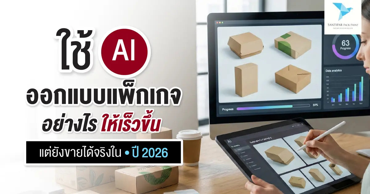 ใช้ AI ออกแบบแพ็กเกจอย่างไรให้เร็วขึ้น แต่ยังขายได้จริงในปี 2026