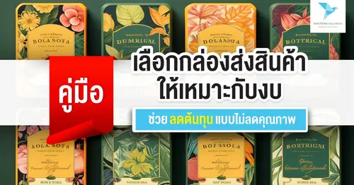 คู่มือเลือกกล่องส่งสินค้าให้เหมาะกับงบ ช่วยลดต้นทุนแบบไม่ลดคุณภาพ