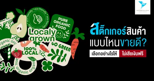 สติ๊กเกอร์สินค้าแบบไหนขายดี? เลือกอย่างไรให้ไม่เสียเงินฟรี